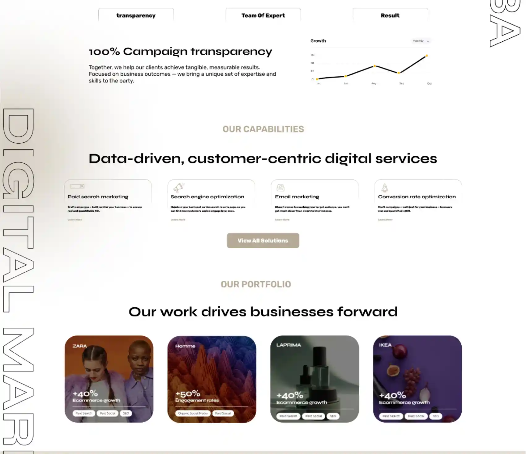 Marhaba website, view 2