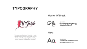 U Garb logo, view 2