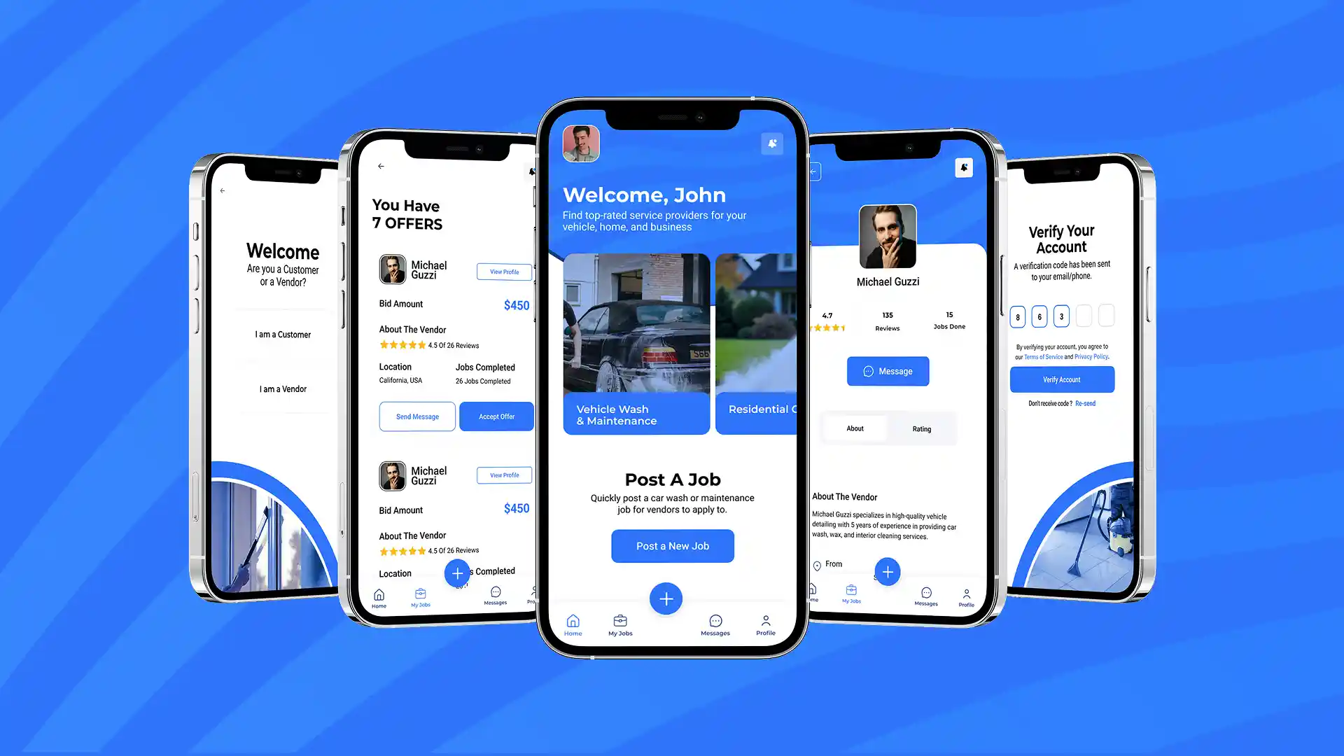 Mobile Wash USA — Mobile App