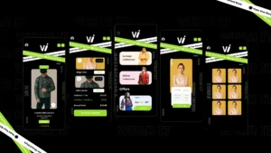 Wear It mobile app, view 1